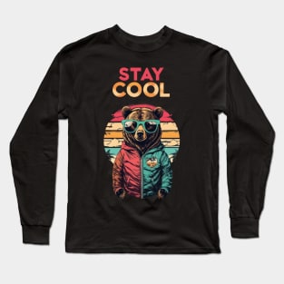 Groovy Grizzly Long Sleeve T-Shirt